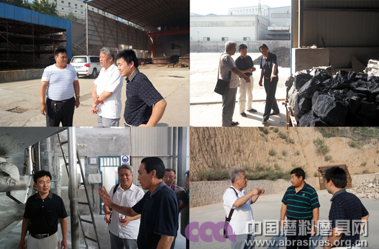 磨料磨具分會(huì)調(diào)研三門峽剛玉企業(yè)