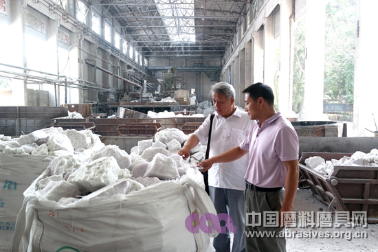 磨料磨具分會(huì)調(diào)研三門峽剛玉企業(yè)
