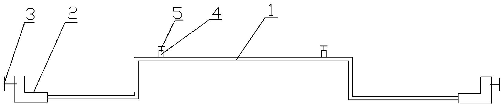 一種用于轉(zhuǎn)移碳化硅生產(chǎn)中細(xì)粉水的自流式虹吸裝置